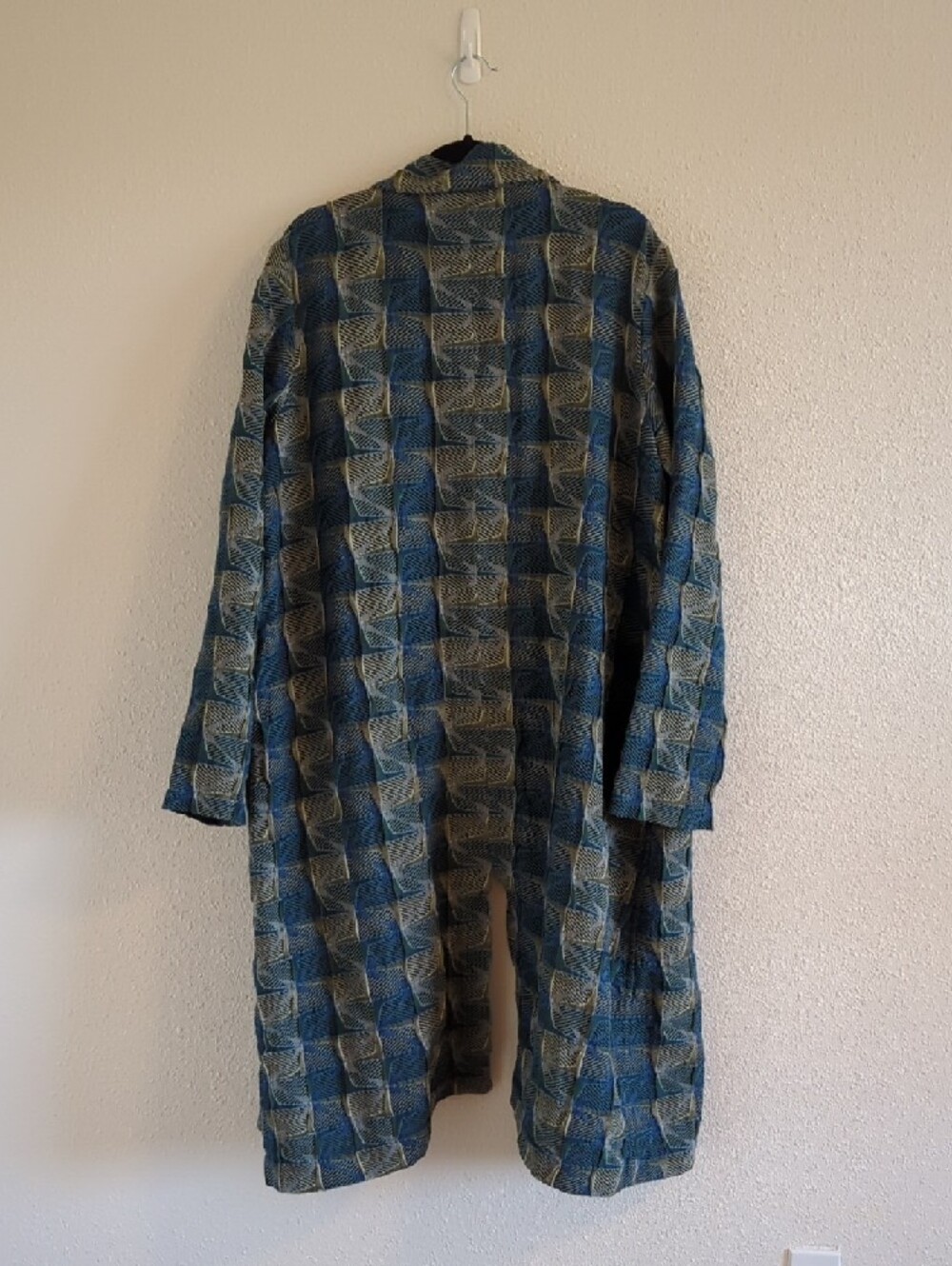 Rite of Passage Jacquard Envelop Coat - Size XL - Picture 12 of 14